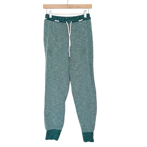 Urban Outfitters Out From Under Green Ribbed Jogger Sweatpants Sz S - Picture 1 of 4